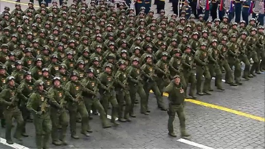 На Красной площади – гордость нашей страны
