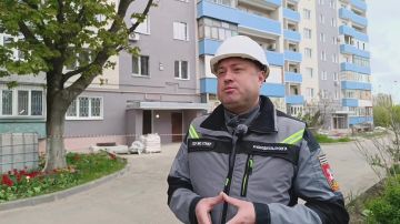 Эксперты УТНКР контролируют фасадные работы в Мариуполе