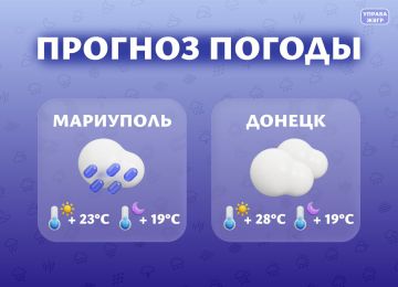 Прогноз погоды на 21 мая. Мариуполь