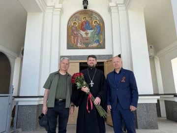 Санкт-Петербург поддерживает духовные святыни Мариуполя