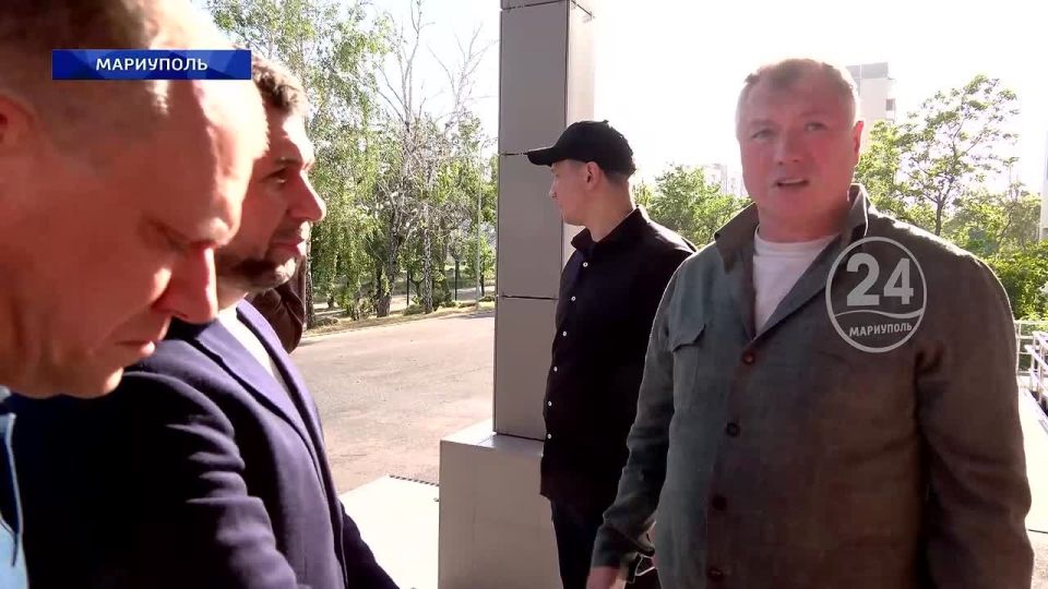 Марат Хуснуллин совместно с Денисом Пушилиным в рамках рабочей поездки посетили Мариуполь! 28.05.2026