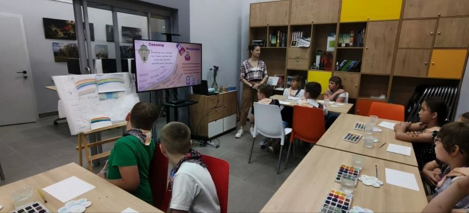 Юные мариупольцы узнали интересные факты о русском языке Юные мариупольцы узнали интересные факты о русском языке