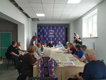 Встреча с жителями в рамках проекта "Управдом Мариуполь"