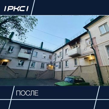 Восстановлен дом 1950 года в Мариуполе на улице 27 квартал