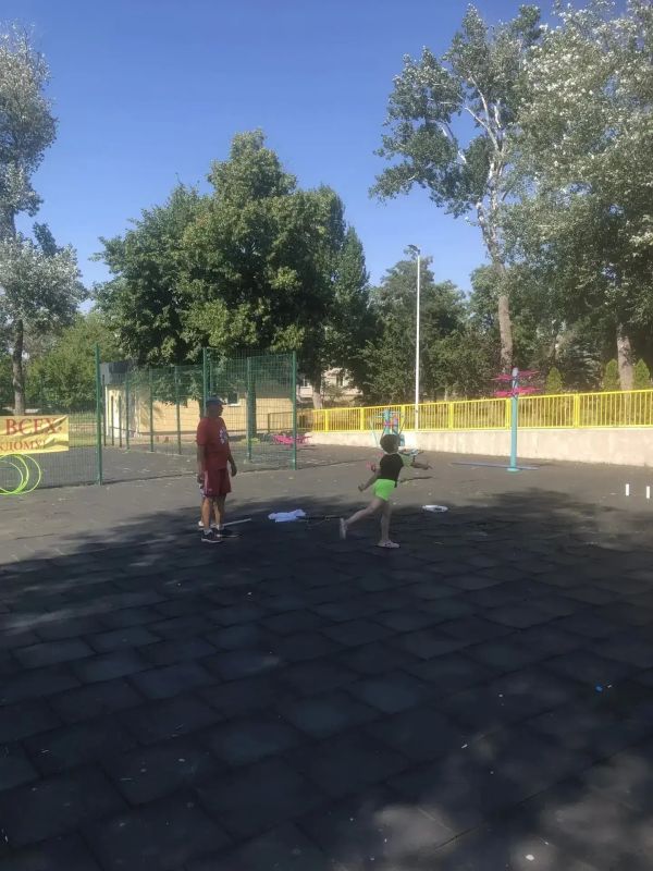 В парке «Веселка» прошла тренировка по ОФП В парке «Веселка» прошла тренировка по ОФП