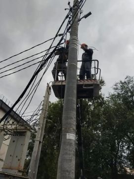 Энергетики отчитались о работах на минувшей неделе