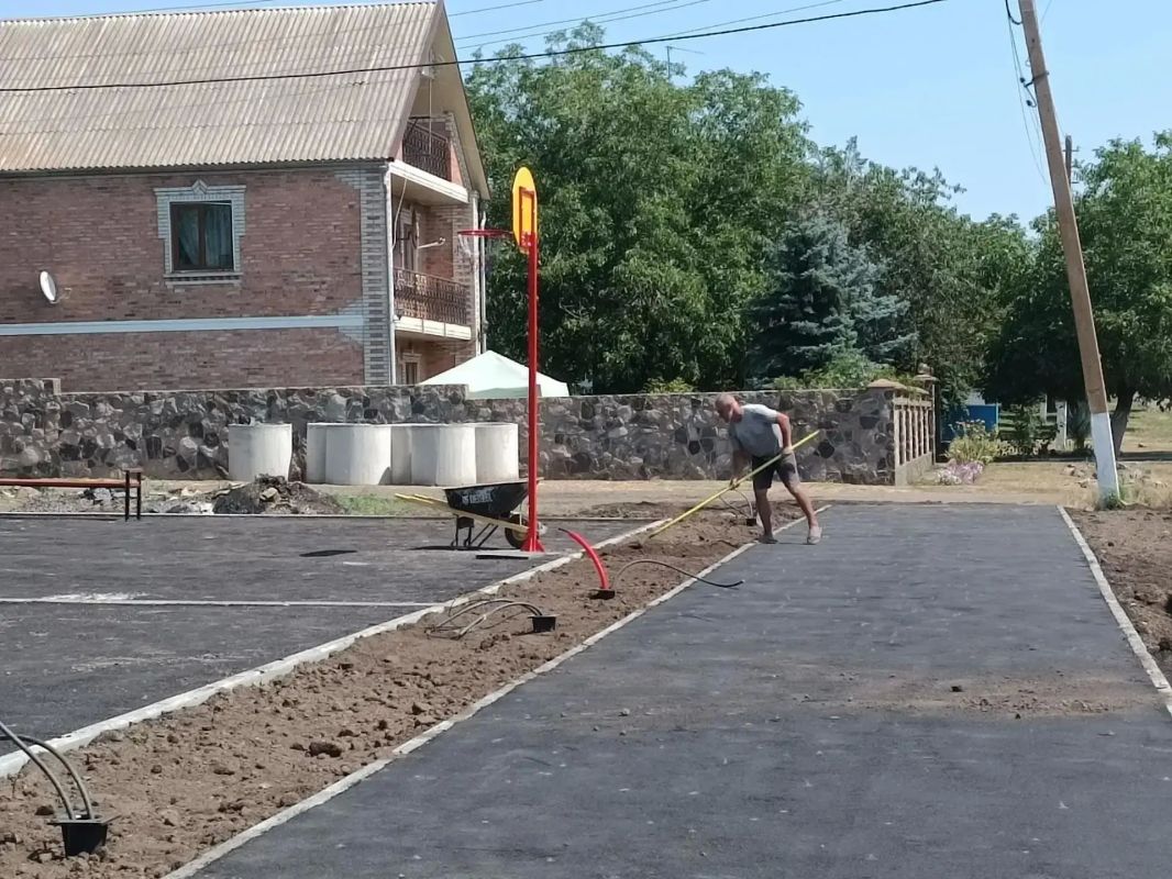 Строительство зоны отдыха в селе Новоянисоль Строительство зоны отдыха в селе Новоянисоль