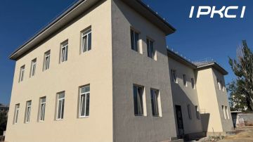 В Мариуполе завершается восстановление административного здания на улице Московской