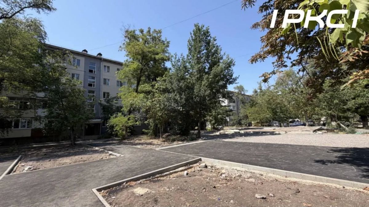 Новый двор для жителей улицы Межевой в Мариуполе Новый двор для жителей улицы Межевой в Мариуполе