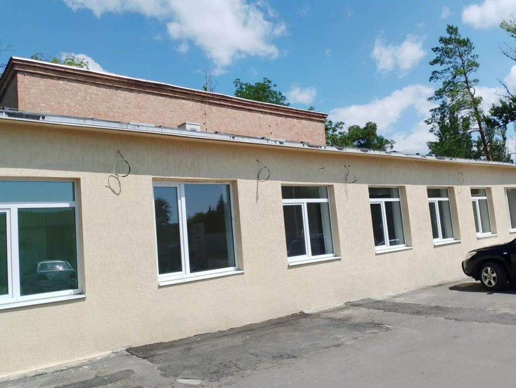 Восстановлен медицинский пункт Больницы скорой медицинской помощи г. Мариуполя Восстановлен медицинский пункт Больницы скорой медицинской помощи г. Мариуполя