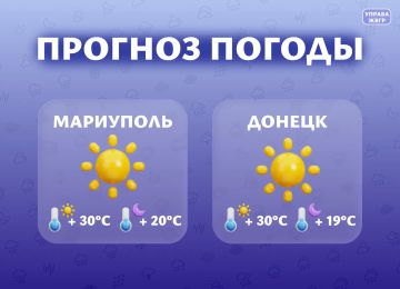 Прогноз погоды на 17 августа