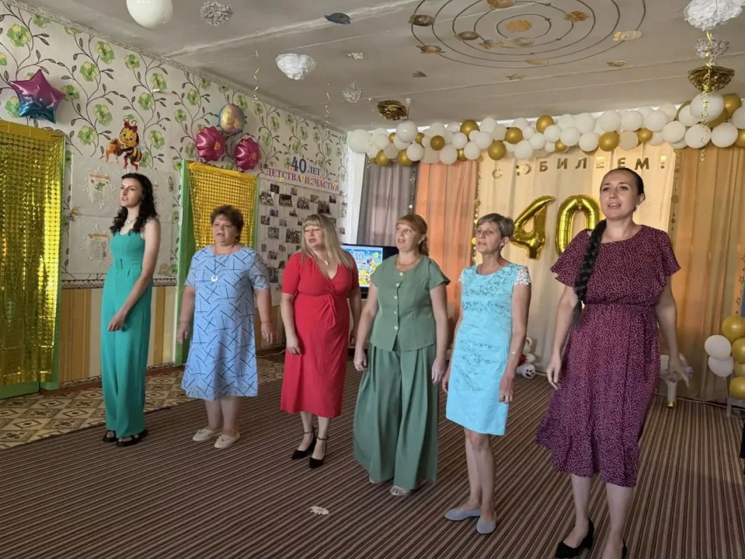 Юбилей в ГБДОУ "Старченковский детский сад "Лукоморье" Володарского муниципального округа Юбилей в ГБДОУ "Старченковский детский сад "Лукоморье" Володарского муниципального округа