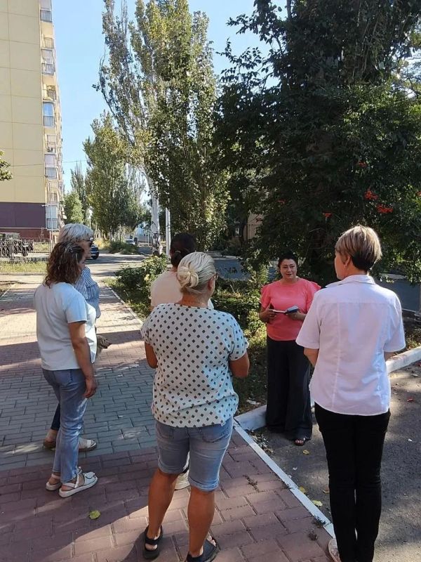 В Управе Приморского района состоялась встреча с жителями
