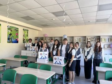 В преддверии Дня знаний добрая традиция побратимской помощи продолжается