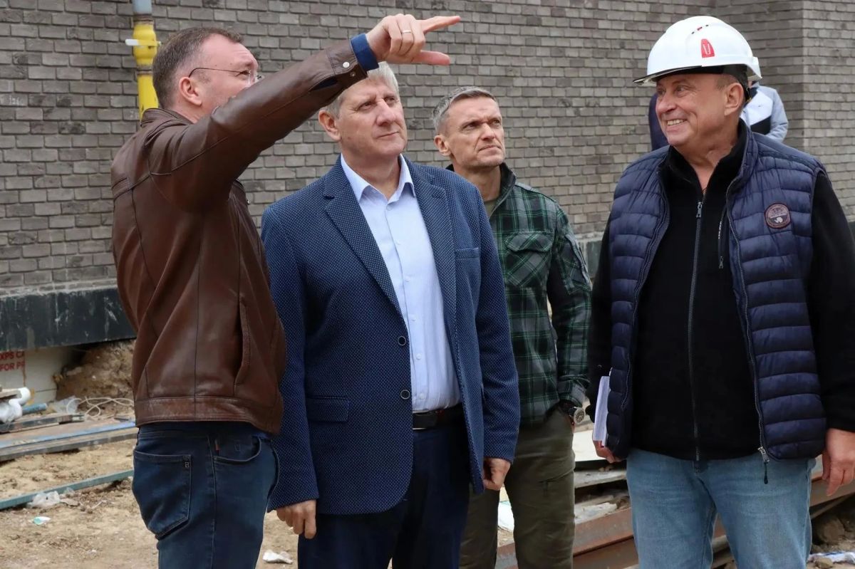 Андрей Чертков: Побывал на строительных площадках в Мариуполе Андрей Чертков: Побывал на строительных площадках в Мариуполе