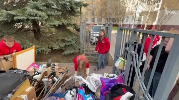 Столичные активисты «Волонтерской Роты» отправили очередную партию гуманитарной помощи жителям Донбасса и военнослужащим
