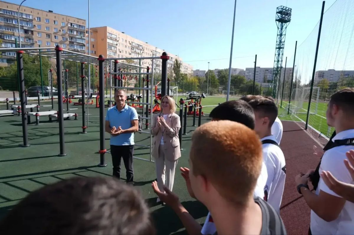 «Крепкие мышцы, зоркий глаз…»: В Мариуполе появилась первая площадка для сдачи норм ГТО «Крепкие мышцы, зоркий глаз…»: В Мариуполе появилась первая площадка для сдачи норм ГТО