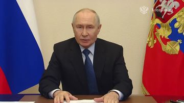 Президент по видеосвязи проводит совещание с членами Правительства