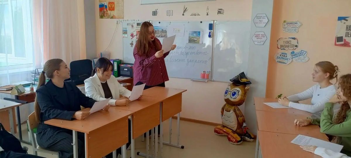 В ГБОУ «СШ № 53 г. о. Мариуполь» прошёл школьный этап турнира «Лига ораторов» В ГБОУ «СШ № 53 г. о. Мариуполь» прошёл школьный этап турнира «Лига ораторов»