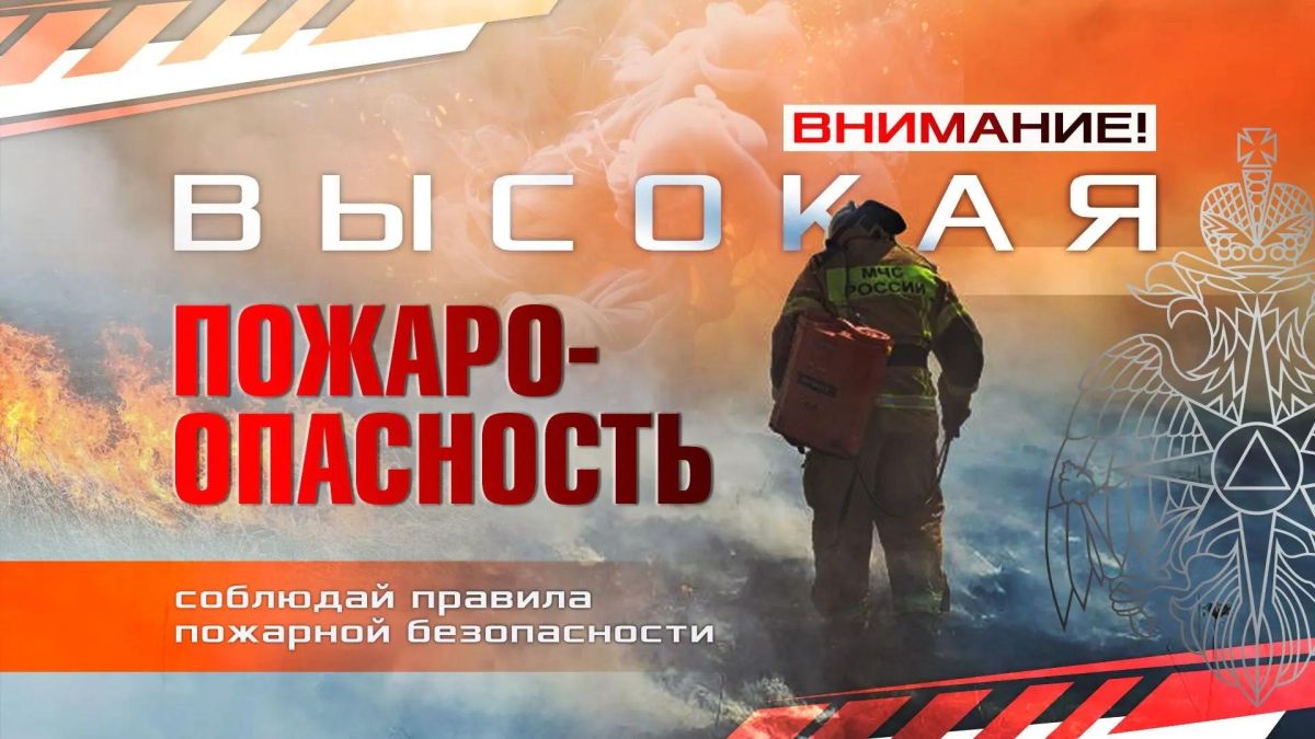Высокая пожароопасность (4 класс) в центральных и юго-восточных районах ДНР ожидается в период 8-10 октября