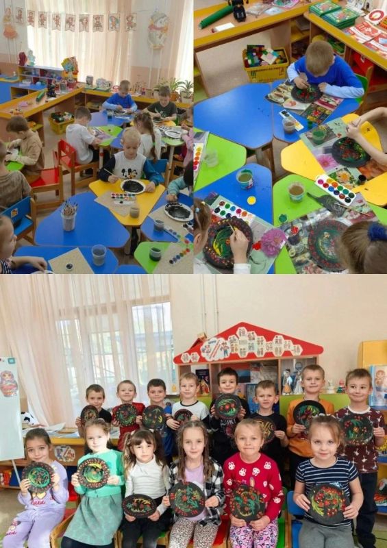 Мариупольские дошкольники познакомились с народными промыслами