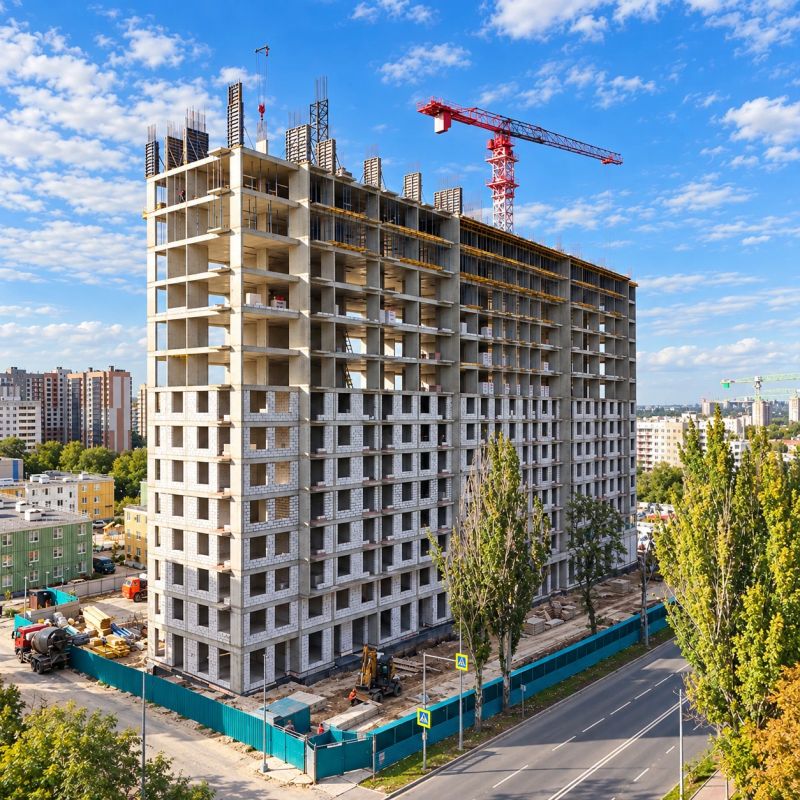 ЖК «Садовые кварталы» в Мариуполе готов на 45% ЖК «Садовые кварталы» в Мариуполе готов на 45%